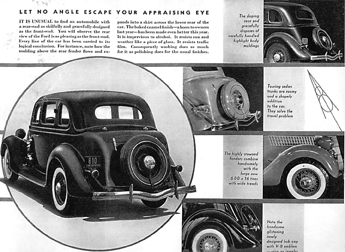 1935 Ford Brochure Page 2